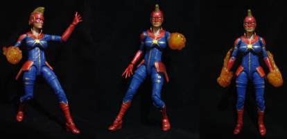 Captain Marvel Carol Danvers (Marvel Legends) Custom Action Figure