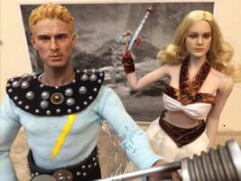 Flash Gordon & Dale Arden (Flash Gordon) Custom Action Figure