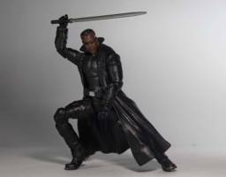 Blade Wesley Snipes (Marvel Legends) Custom Action Figure [BLADE Marvel Legends]