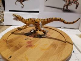 Isla Nublar male raptor (Jurassic Park) Custom Action Figure