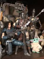 The Child (Baby Yoda) (Star Wars) Custom Action Figure [With Mando]