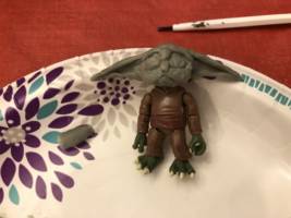 The Child (Baby Yoda) (Star Wars) Custom Action Figure [Head transformation]