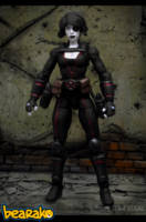 Domino (client concept) (Marvel Universe) Custom Action Figure