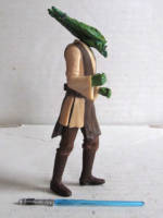 Dovos Kartoom - Devilesco Jedi (Star Wars) Custom Action Figure [Right View]
