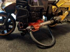 Road Pig Custom G2 Decepticon Transformer (Transformers) Custom Action Figure [A little less light saber a little more flamethrower!]