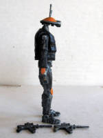 Happy J8K – Droid Bounty Hunter (Star Wars) Custom Action Figure [Right View]