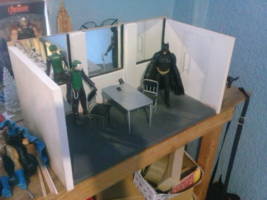 Batman  the  dark knight (Batman - Legends of the Dark Knight) Custom Diorama / Playset