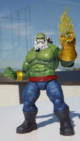 Maestro Hulk w/ Infinity Gauntlet (Marvel Legends) Custom Action Figure