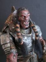 Uruk-Hai drummer, custom of the crossbow figure by Toybiz. (Lord of the Rings) Custom Action Figure