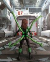 Dr. Olivia Octavius  (Dr. Octopus, Spiderman - Into The Spiderverse) (Marvel Legends) Custom Action Figure