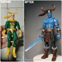 Frost giant Loki (Marvel Legends) Custom Action Figure