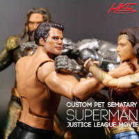 Resurrected Superman (Pet Sematary Justice League movie) (DC Universe) Custom Action Figure