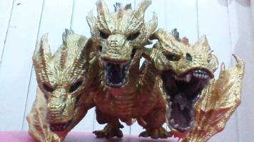 Deforeal Gold King Ghidorah 2019 (Godzilla) Custom Statue / Bust