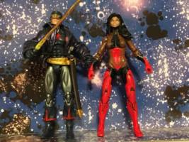 Black Knight with laser sword and jacket (Avengers) Custom Action Figure