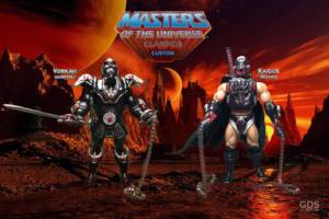 Motuc Custom The Planets War Vorkah And Kaigus From Hell Saturn (Masters of the Universe) Custom Action Figure
