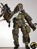 Sky raider- WW2 Rocket Hero (Legendary Comic Book Heroes) Custom Action Figure