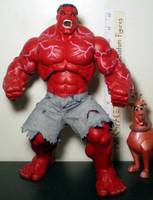Red Hulk "RULK" (Marvel Icon) Custom Action Figure