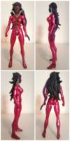 Fatality (star sapphire) (Green Lantern) Custom Action Figure