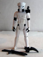 Predator Trooper – A Star Wars/Predator Mashup (Predator) Custom Action Figure [Front View]