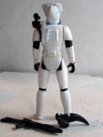 Predator Trooper – A Star Wars/Predator Mashup (Predator) Custom Action Figure [Rear View]