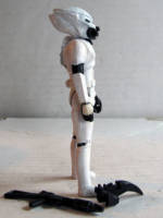 Predator Trooper – A Star Wars/Predator Mashup (Predator) Custom Action Figure [Right View]
