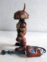 R2-HV2 – Heavy Astromech Service Droid (Star Wars) Custom Action Figure [Left View]
