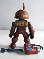 R2-HV2 – Heavy Astromech Service Droid (Star Wars) Custom Action Figure [Rear View]