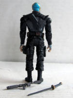 Alnschloss K'Bentayr - Grasia Bounty Hunter – A Star Wars/Star Trek Mashup (Star Trek) Custom Action Figure [Rear View]