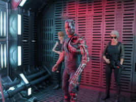 Terminator: Dark Fate Final Battle Carl T-800 (Terminator) Custom Action Figure