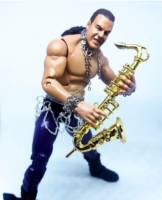 Tim Capello aka Sax Guy (WWE) Custom Action Figure