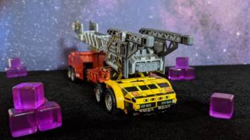Pyro - Transformers Wrecker Custom (Transformers) Custom Action Figure [Pyro alt mode back]