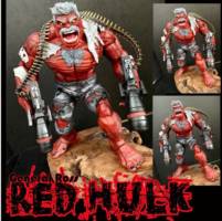 Red Hulk (Thunderbolt Ross special edition) (Marvel Legends) Custom Action Figure