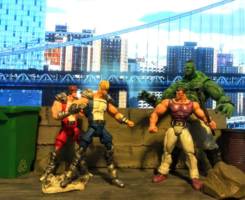 Billy and Jimmy Lee (Double Dragon) Custom Action Figure