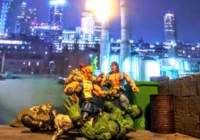 Billy and Jimmy Lee (Double Dragon) Custom Action Figure