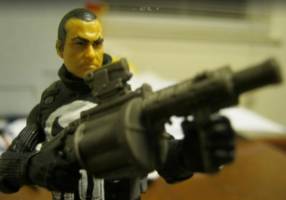 Punisher Warzone, Ray Stevenson version. (G.I. Joe) Custom Action Figure
