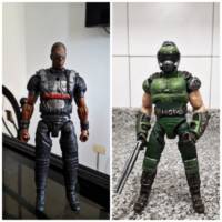 Doom Marine/Slayer (Doom) Custom Action Figure