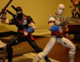 Rambo: Force of Freedom White Dragon and Black Dragon (Rambo) Custom Action Figure