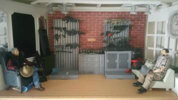 VALHALLA Relaxing Base. (Action Man) Custom Diorama / Playset