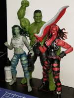 Red She Hulk (Marvel Legends) Custom Action Figure