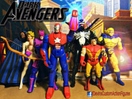 Venom (Avengers) Custom Action Figure [Dark Avengers custom figures]