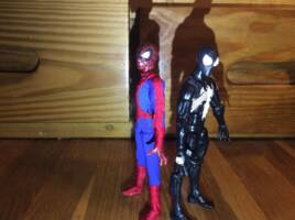 Black Suit Spider-Man (Marvel Legends) Custom Action Figure