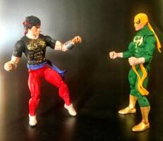 Modern Ironfist (Marvel Legends) Custom Action Figure [My Modern Iron Fist Vs Modern Shang Chi]