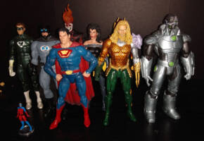 Sea King + Grid (Forever Evil) (DC Direct) Custom Action Figure