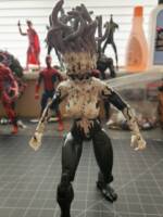Symbiote Black Cat (Web of Shadows) (Marvel Legends) Custom Action Figure