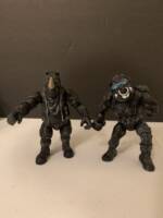 TMNT bebop And Rocksteady Custom Black And White (Teenage Mutant Ninja Turtles) Custom Action Figure