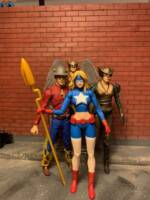Stargirl CW (Arrowverse) (Crisis on Infinite Earths) (DC Streaming Service) (DC Superheroes) Custom Action Figure [Stargirl and Some of the JSA]