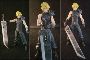 Cloud strife, Figma style (Final Fantasy VII) Custom Action Figure