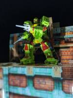 Raphael - TMNT x Transformer Custom (Transformers) Custom Action Figure [Raphael - Bot Mode]