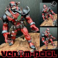 Venom-Pool (Marvel Legends) Custom Action Figure