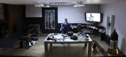 The Batcave (Batman) Custom Diorama / Playset